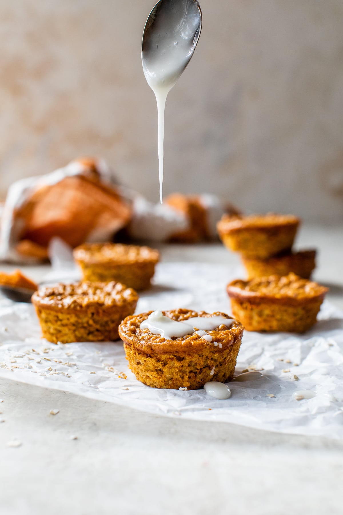 Pumpkin Baked Oatmeal Cups